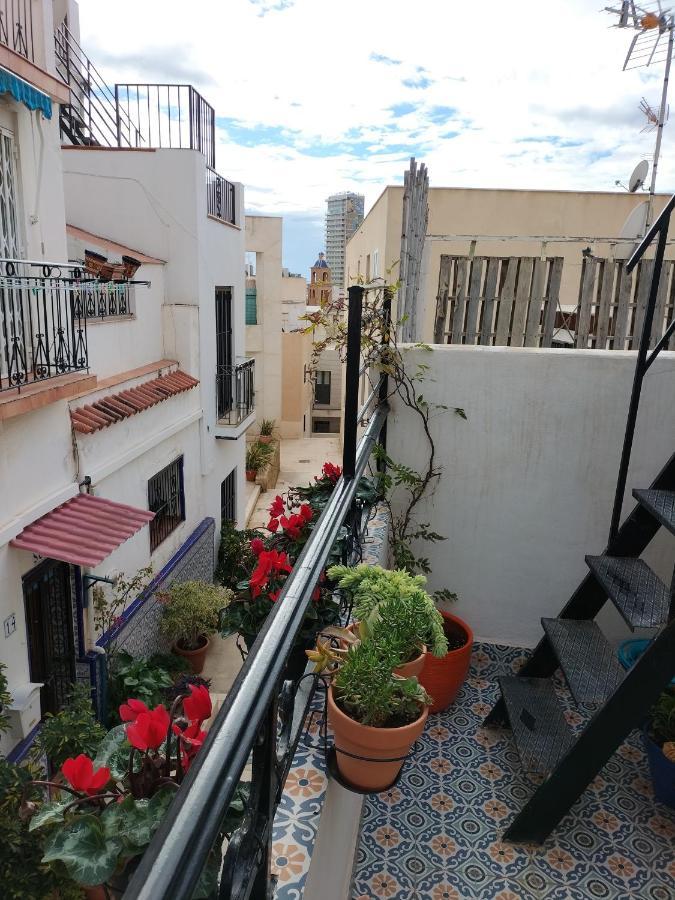 Private Terrace-Romantic-Sea, Castle Views-Central Alicante Eksteriør bilde